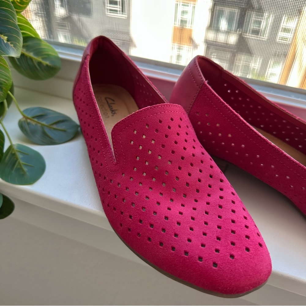 Cloudsteppers by Clarks PINK Flats - Picture 2 of 7